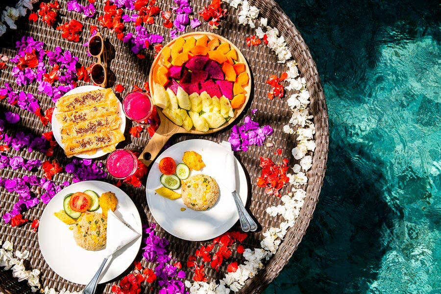 Breakfast popular presentation in Bali