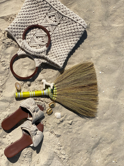 Anti sand beach brush - Yellow - My Summer fan