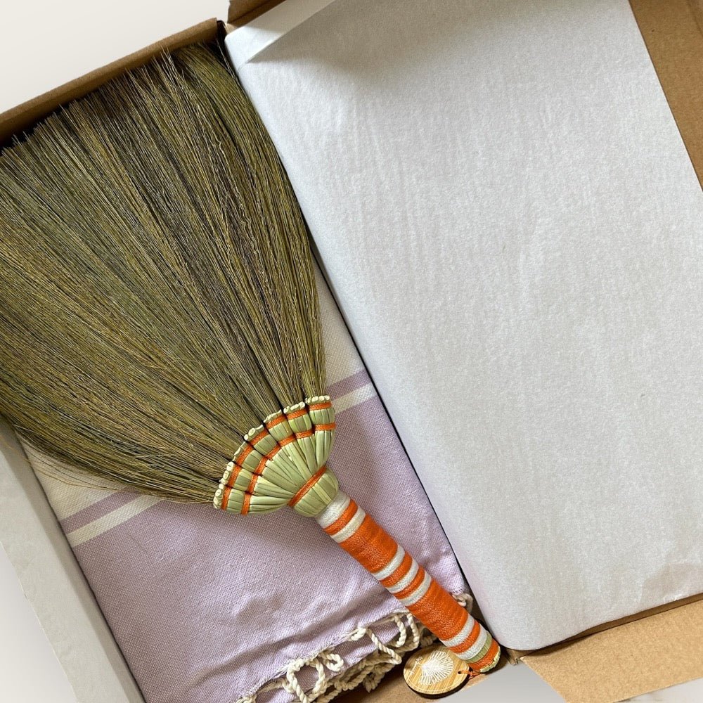 Beach accessories anti sand brush - Orange - My Summer fan