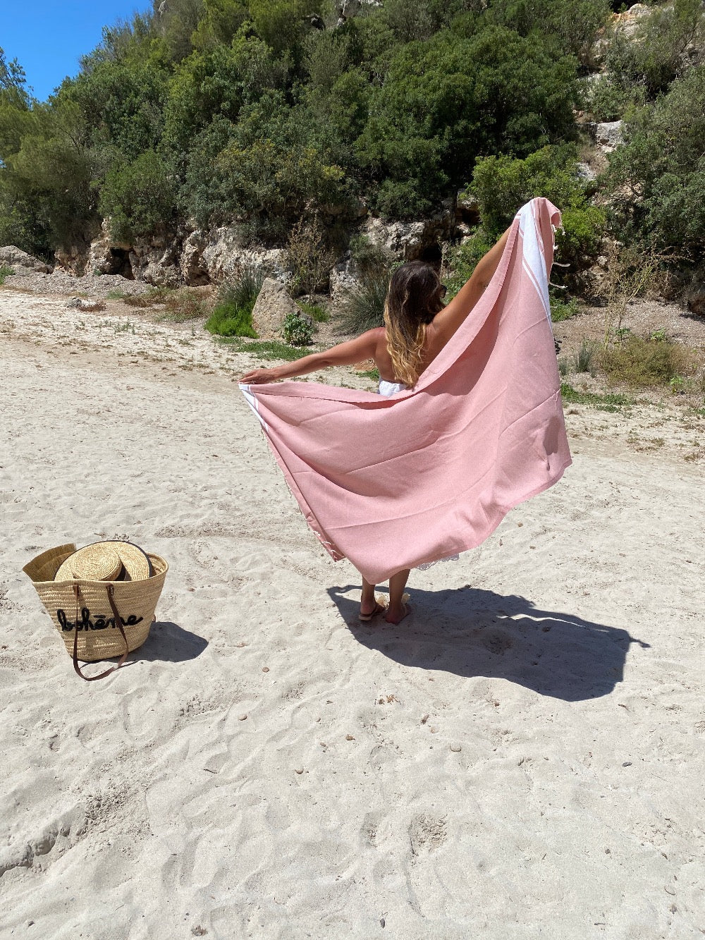 My Summer fan - beach towel big size