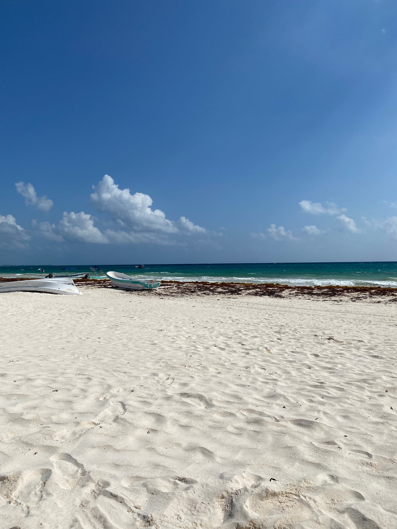 View of Playa Pescadores - Public beach in Tulum