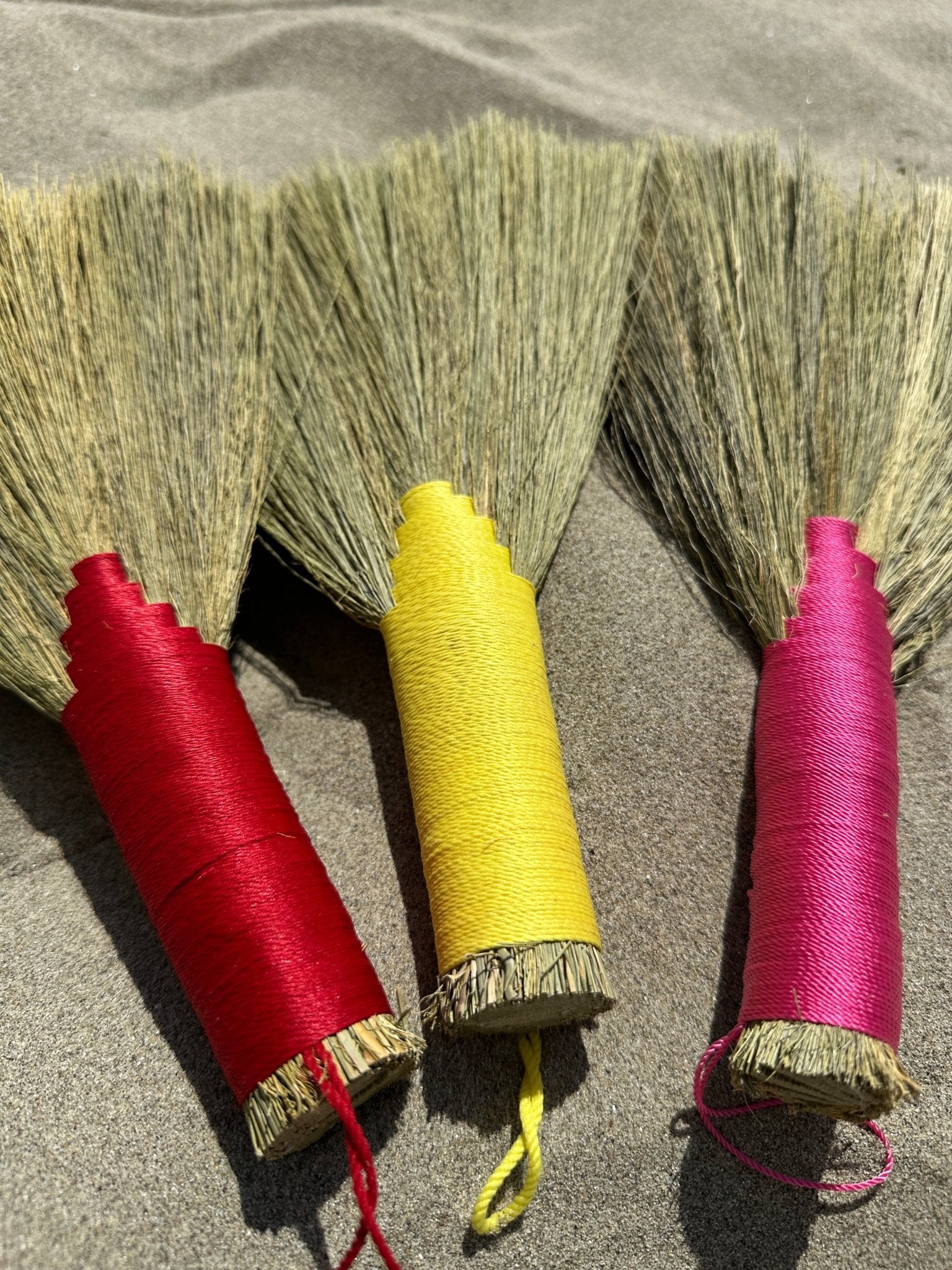 Red Mini Beach Broom - My Summer fan