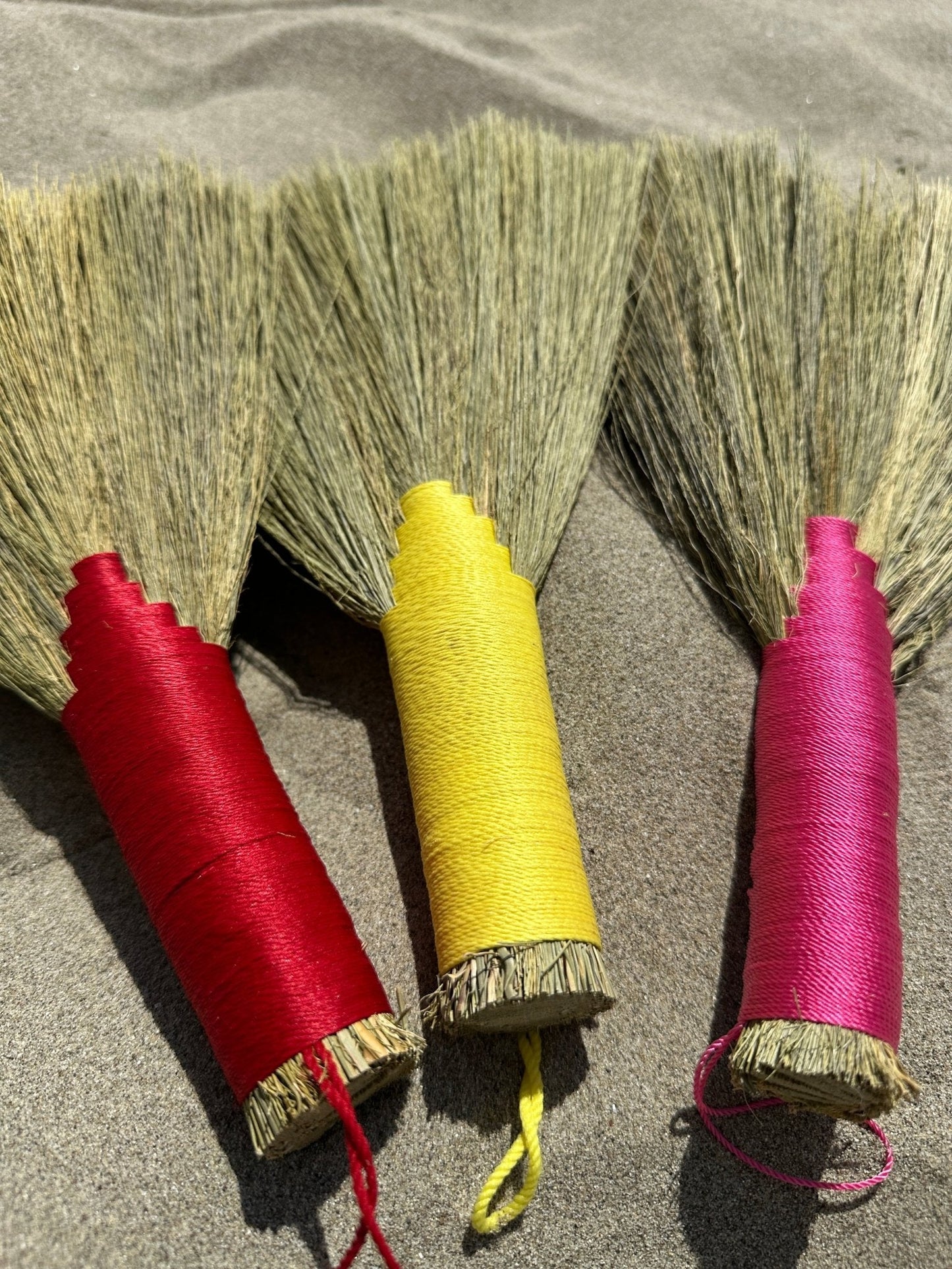 Yellow Mini Beach Broom - My Summer fan